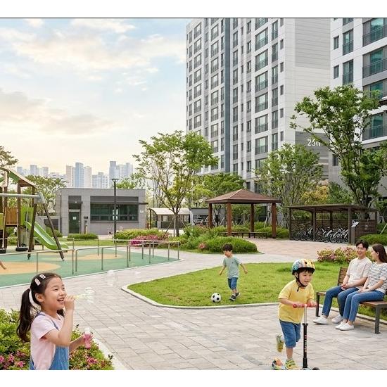 해당 단지는 지하 3층~지상 29층, 총 699세대 규모의 장기일반민간임대주택으로 확인됩니다. 전용 74㎡와 84㎡ 타입을 중심으로 구성되어 있어, 실거주 중심의 중형 평형을 찾는 수요자에게 적합한 검토 대상이 될 수 있습니다.